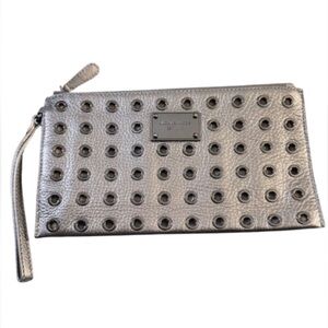Gunmetal Michael Kors Wristlet